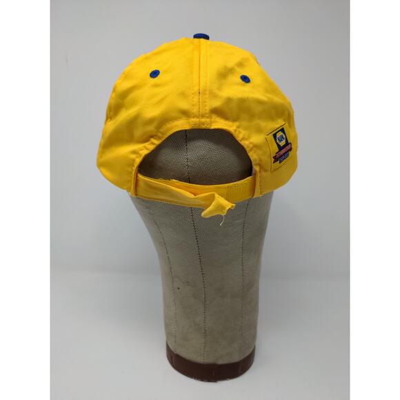 VTG Napa 75th Anniversary 2000 Y2K Strapback Hat Embroidered Yellow SEE DESC - Picture 8 of 13